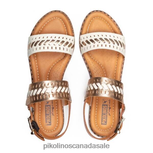 ALGAR flat sandals with manual stitching Women Nata 4604J27 Pikolinos Footwear