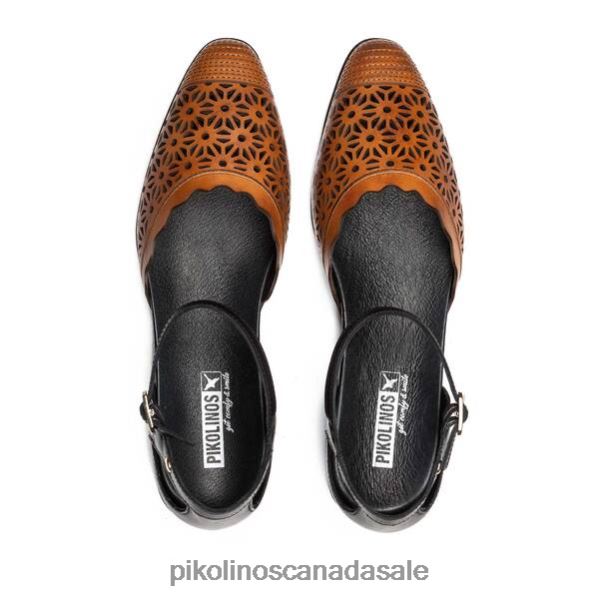 BENISSA flat sandals with closed toe Women Brandy 4604J114 Pikolinos Footwear