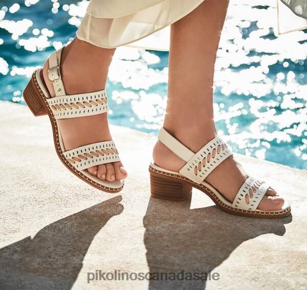 BLANES block heel sandals with buckle closure Women Nata 4604J88 Pikolinos Footwear