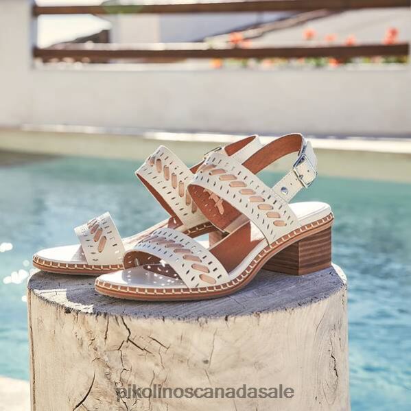 BLANES block heel sandals with buckle closure Women Nata 4604J88 Pikolinos Footwear