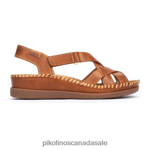 CADAQUES basic sandal Women Brandy 4604J72 Pikolinos Footwear