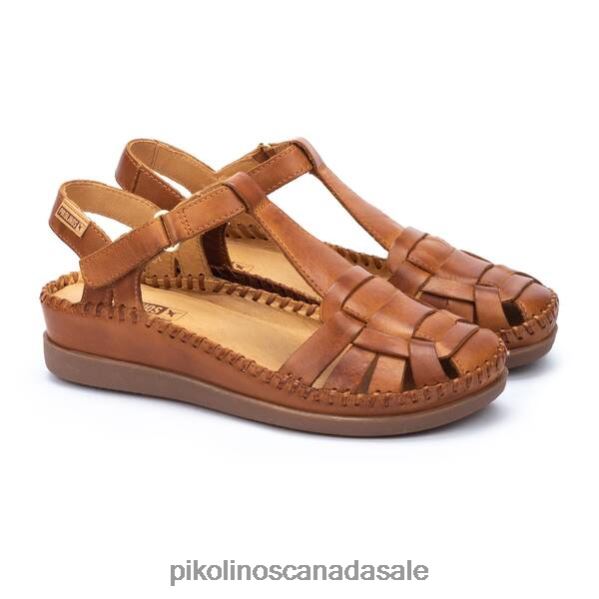CADAQUES wedge fisherman sandals Women Brandy 4604J90 Pikolinos Footwear