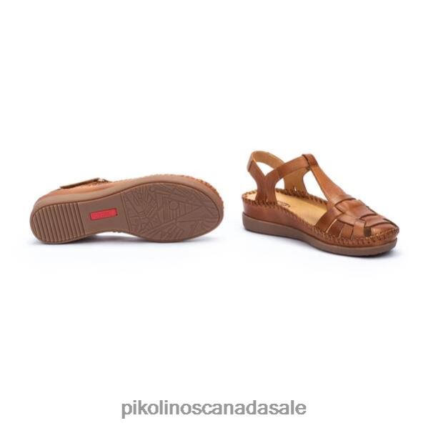 CADAQUES wedge fisherman sandals Women Brandy 4604J90 Pikolinos Footwear