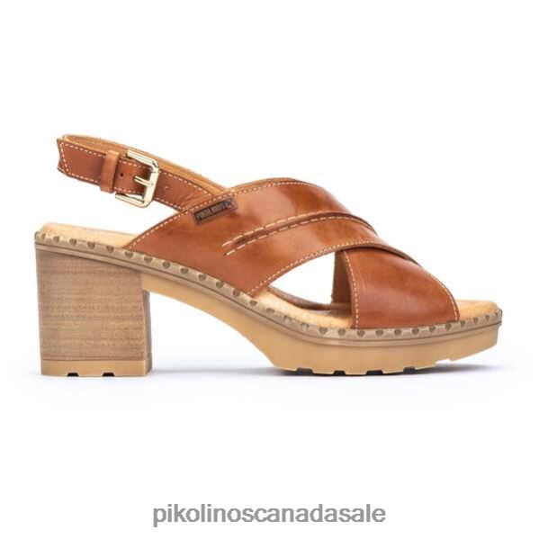 CANARIAS sandals with heel Women Brandy 4604J106 Pikolinos Footwear