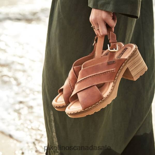 CANARIAS sandals with heel Women Brandy 4604J106 Pikolinos Footwear