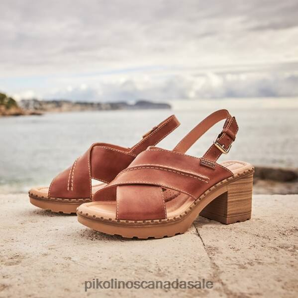 CANARIAS sandals with heel Women Brandy 4604J106 Pikolinos Footwear