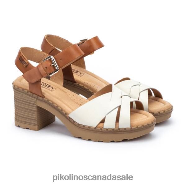 CANARIAS sandals with heel and braided vamp Women Nata 4604J79 Pikolinos Footwear