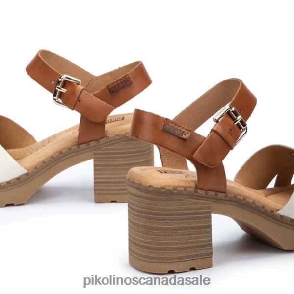 CANARIAS sandals with heel and braided vamp Women Nata 4604J79 Pikolinos Footwear