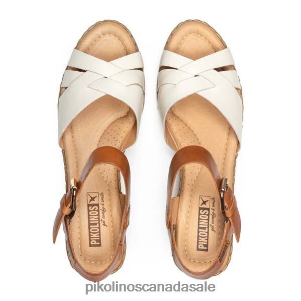CANARIAS sandals with heel and braided vamp Women Nata 4604J79 Pikolinos Footwear