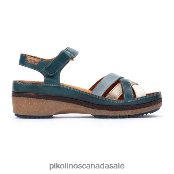 GRANADA sandals with multicolor straps Women River 4604J102 Pikolinos Footwear
