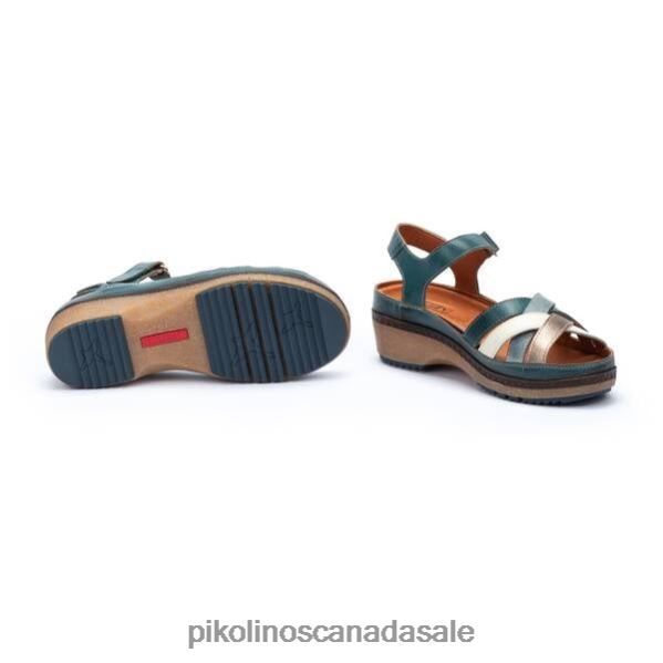 GRANADA sandals with multicolor straps Women River 4604J102 Pikolinos Footwear
