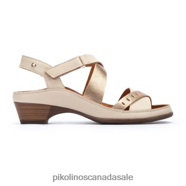 HUELVA Huelva wedges with bandeau strap Women Marfil 4604J702 Pikolinos Footwear