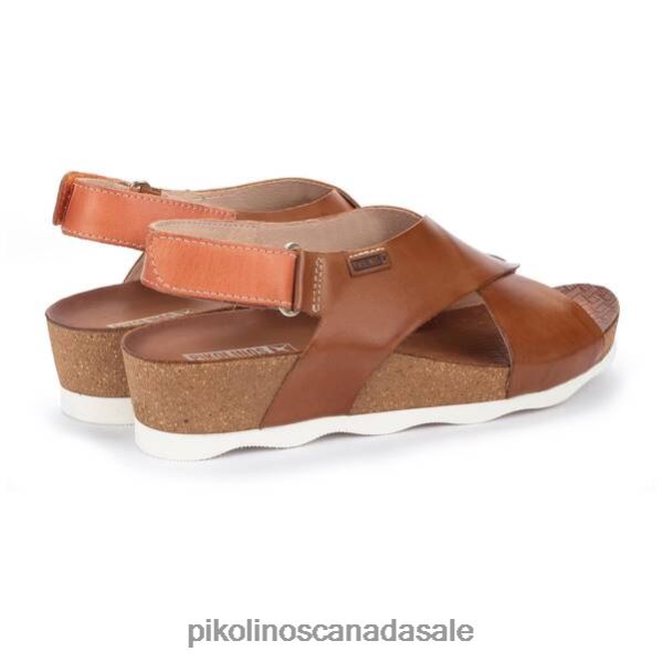 MAHON cross-strapped sandals Women Brandy 4604J34 Pikolinos Footwear