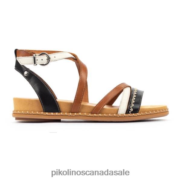 MARAZUL flat strappy sandals Women Black 4604J750 Pikolinos Footwear