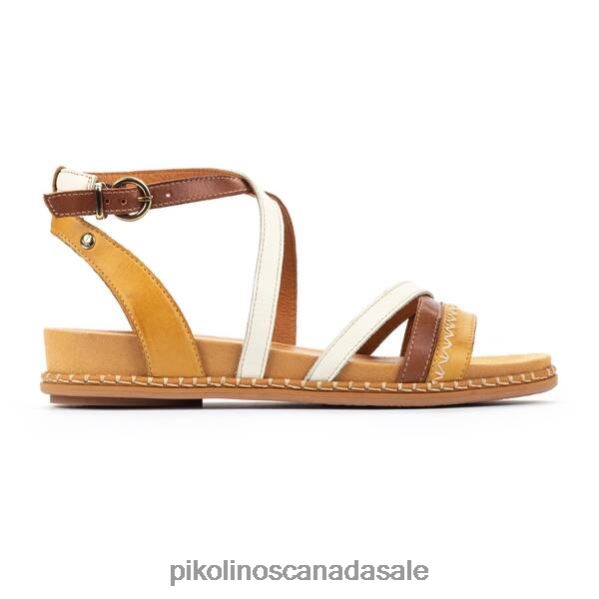 MARAZUL flat strappy sandals Women Honey 4604J751 Pikolinos Footwear