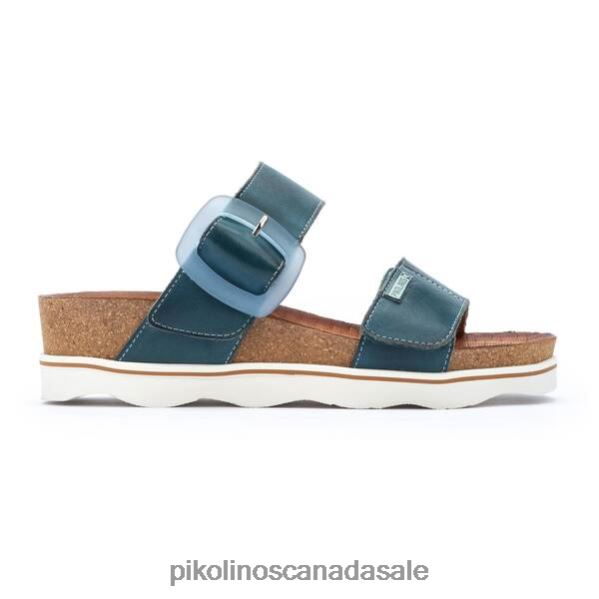 MENORCA bio design sandals with adjustable strap closure Women River 4604J98 Pikolinos Footwear