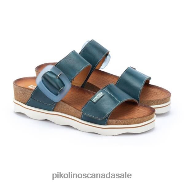 MENORCA bio design sandals with adjustable strap closure Women River 4604J98 Pikolinos Footwear