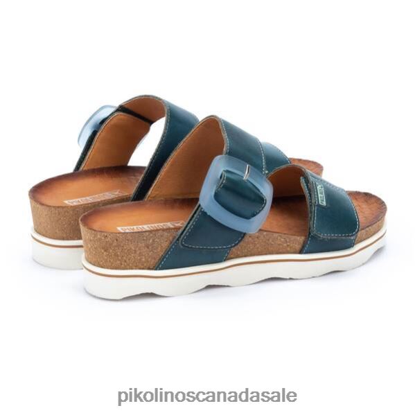 MENORCA bio design sandals with adjustable strap closure Women River 4604J98 Pikolinos Footwear
