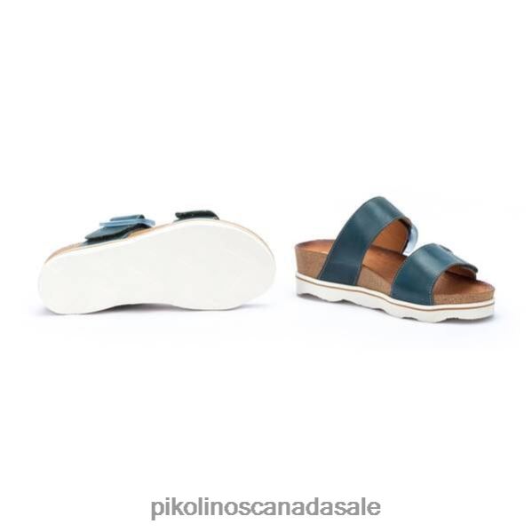 MENORCA bio design sandals with adjustable strap closure Women River 4604J98 Pikolinos Footwear