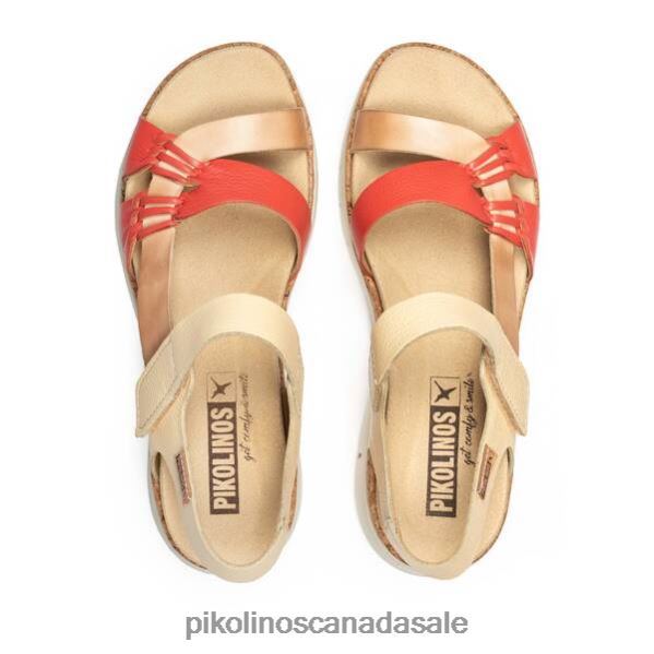 PALMA multicolor leather sport sandals Women Cream 4604J110 Pikolinos Footwear