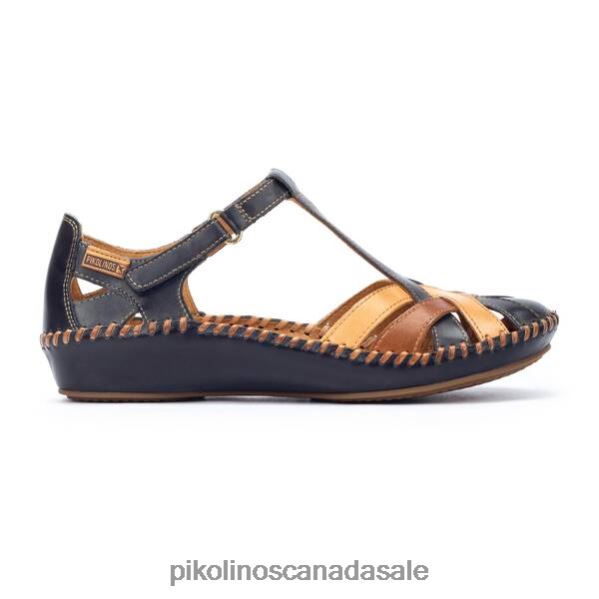P. VALLARTA puerto vallarta Women Navy Blue 4604J75 Pikolinos Footwear