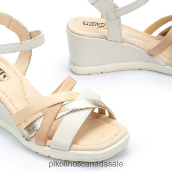 TEULADA wedge sandals with buckle closure Women Nata-Carra 4604J118 Pikolinos Footwear