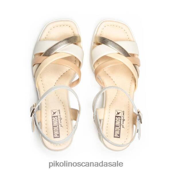 TEULADA wedge sandals with buckle closure Women Nata-Carra 4604J118 Pikolinos Footwear