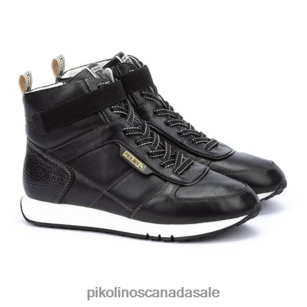BARCELONA Barcelona lace-up high-top sneakers Women Black 4604J205 Pikolinos Footwear
