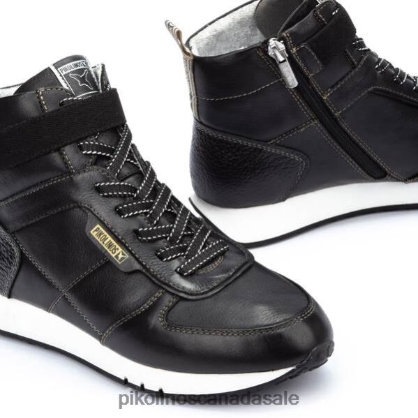 BARCELONA Barcelona lace-up high-top sneakers Women Black 4604J205 Pikolinos Footwear