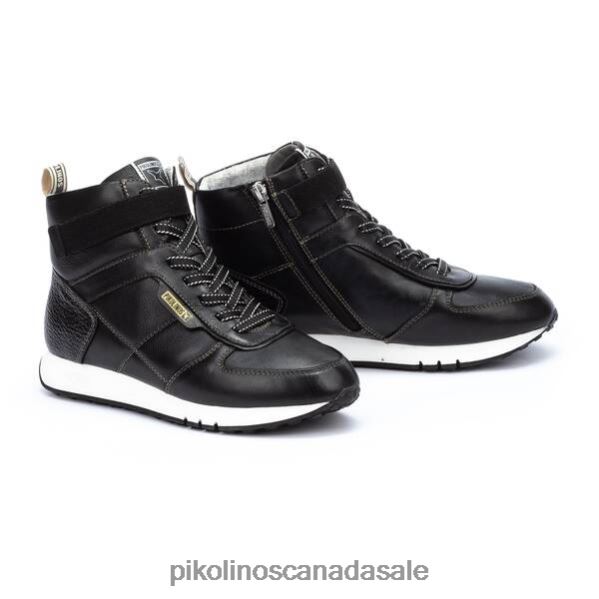 BARCELONA Barcelona lace-up high-top sneakers Women Black 4604J205 Pikolinos Footwear