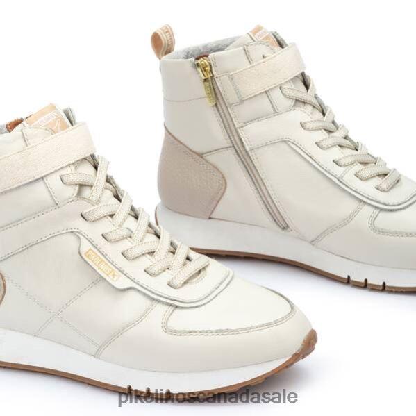 BARCELONA Barcelona lace-up high-top sneakers Women Nata 4604J206 Pikolinos Footwear