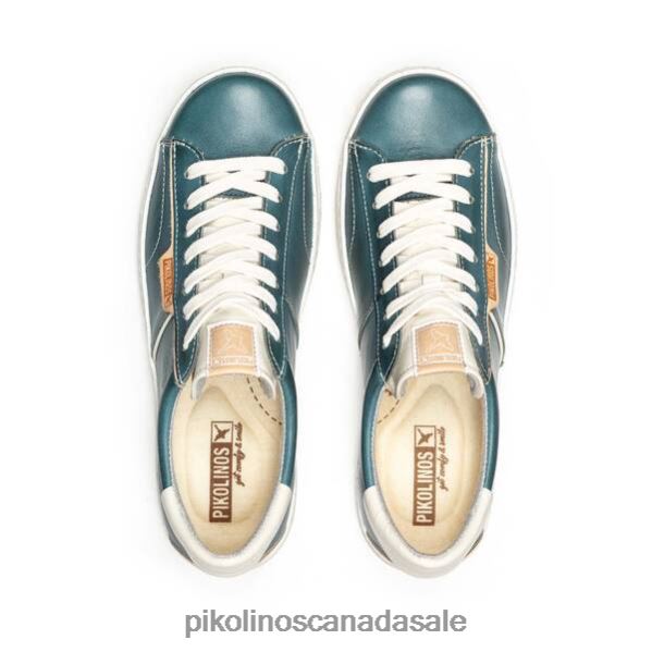 LANZAROTE leather sneakers with Memory Foam Women River 4604J228 Pikolinos Footwear