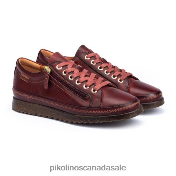 MALLORCA lace-up sneakers with a side zip and unique sole Women Arcilla 4604J784 Pikolinos Footwear