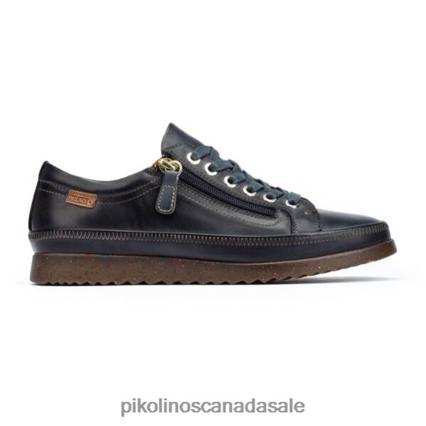 MALLORCA lace-up sneakers with a side zip and unique sole Women Moon-Ocean 4604J783 Pikolinos Footwear