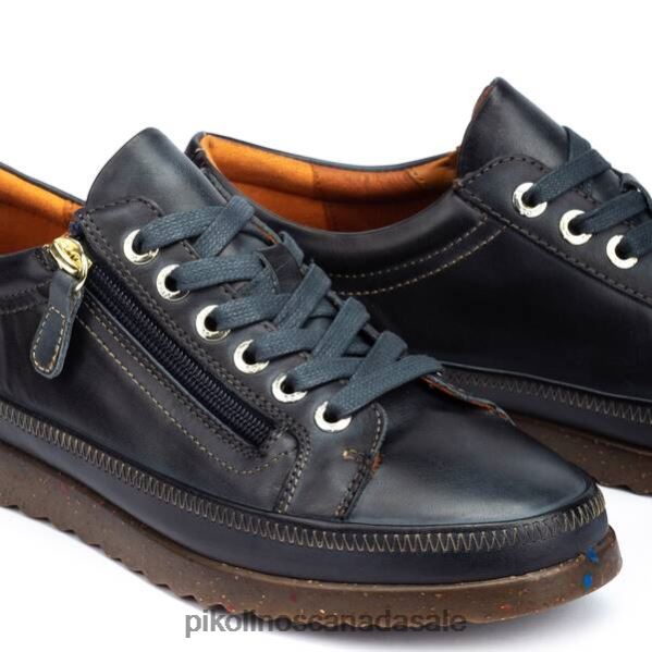 MALLORCA lace-up sneakers with a side zip and unique sole Women Moon-Ocean 4604J783 Pikolinos Footwear