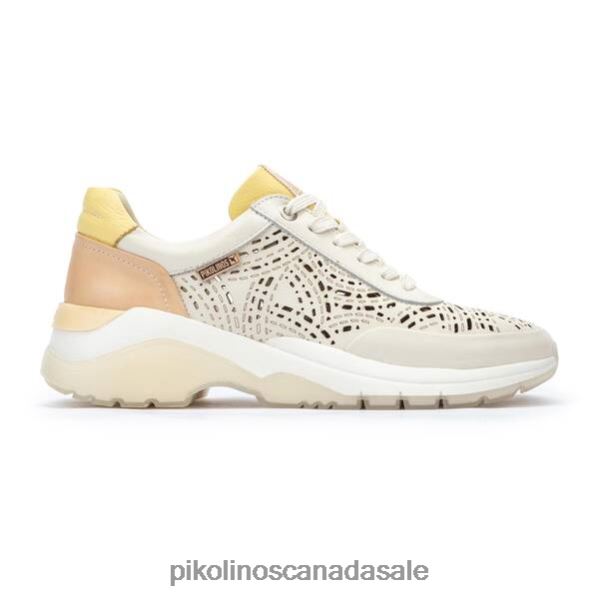 NERJA sneakers with die-cut leather Women Nata 4604J174 Pikolinos Footwear