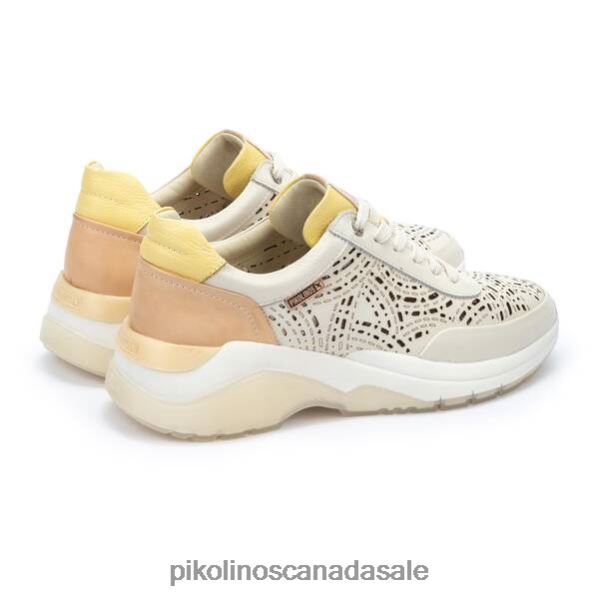 NERJA sneakers with die-cut leather Women Nata 4604J174 Pikolinos Footwear