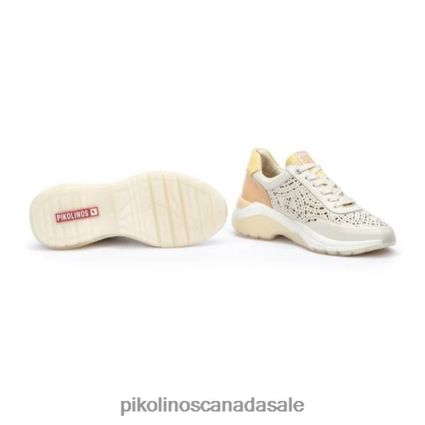 NERJA sneakers with die-cut leather Women Nata 4604J174 Pikolinos Footwear