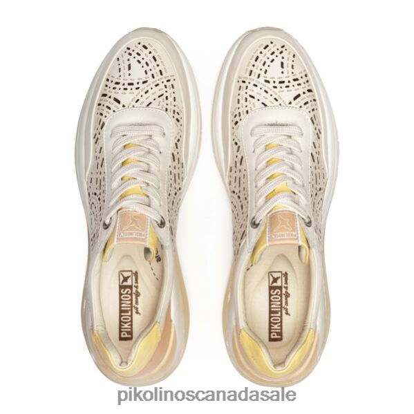 NERJA sneakers with die-cut leather Women Nata 4604J174 Pikolinos Footwear