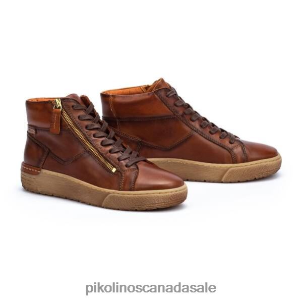 VITORIA High-top sneaker with zip Women Cuero 4604J190 Pikolinos Footwear